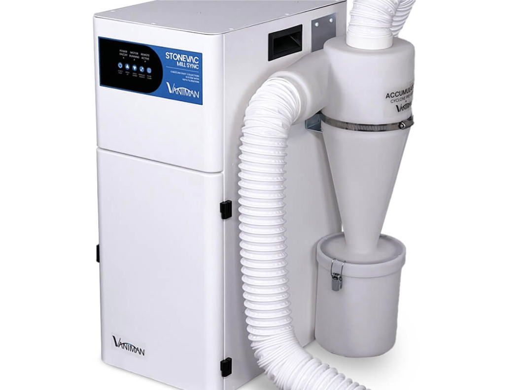 Vaniman StoneVac Mill Sync CAD/CAM Dust Collector